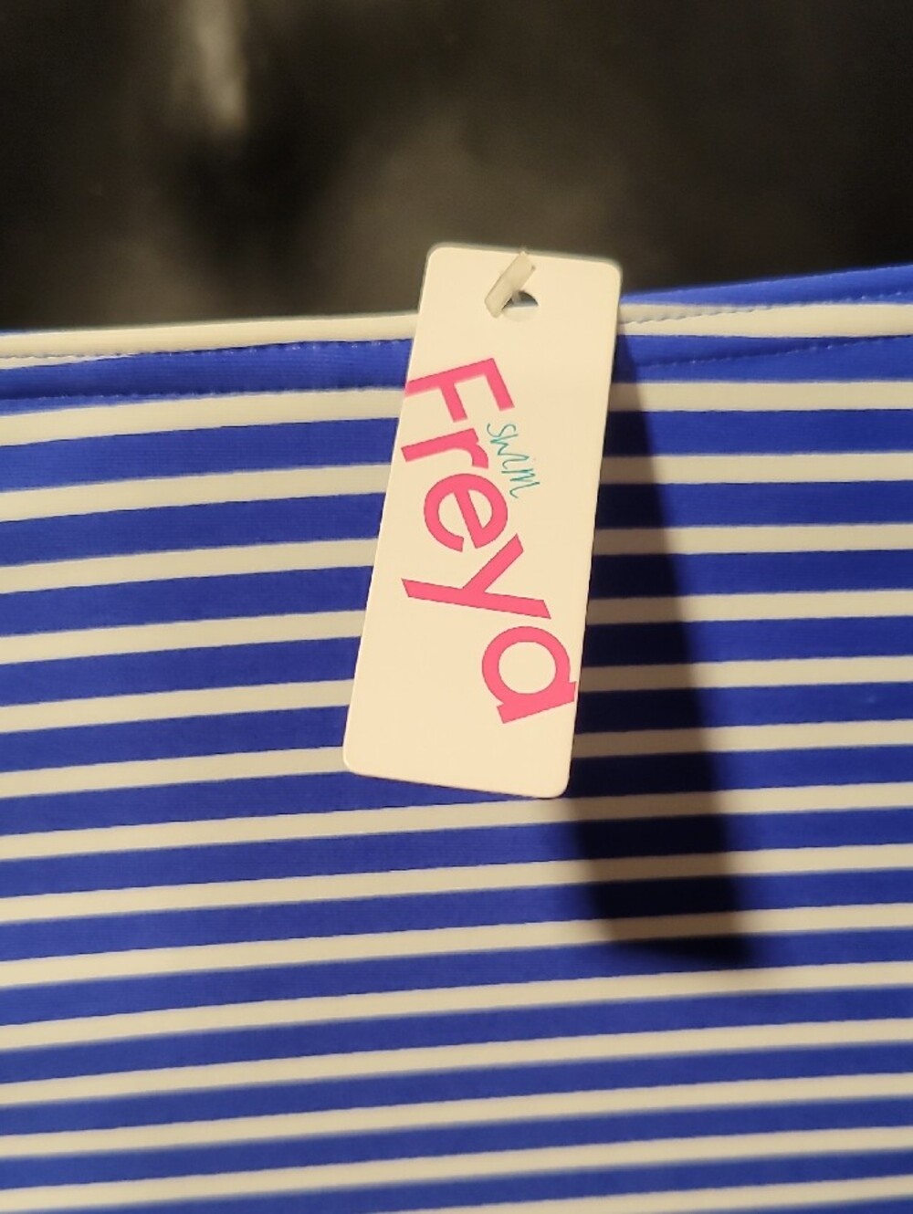 Freya Blue & White Striped Swimwear - Picture 5 of 5